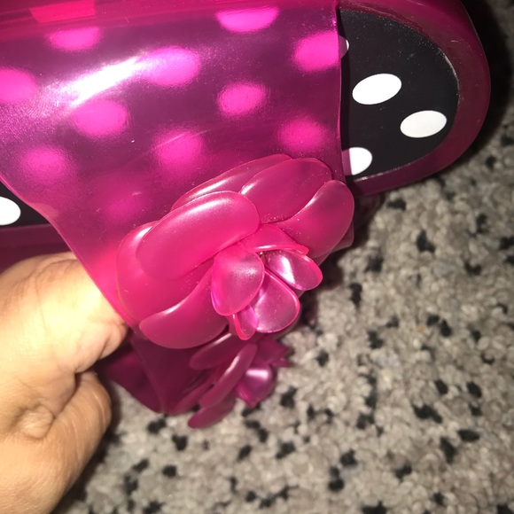 Kate spade pink jelly slide shoes - Picture 5 of 5